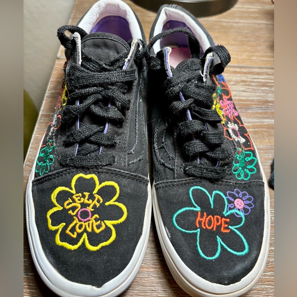 Funky Black Vans